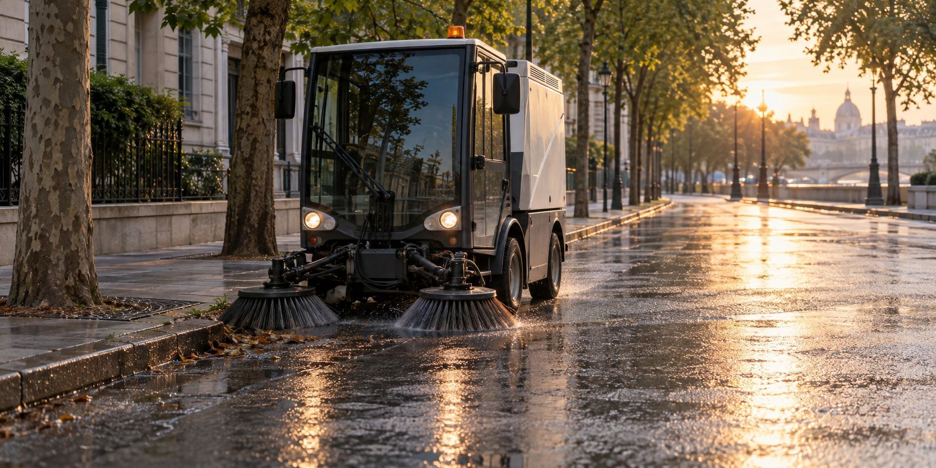 Wielen voor schrob-, veeg- en straatreinigingsmachines