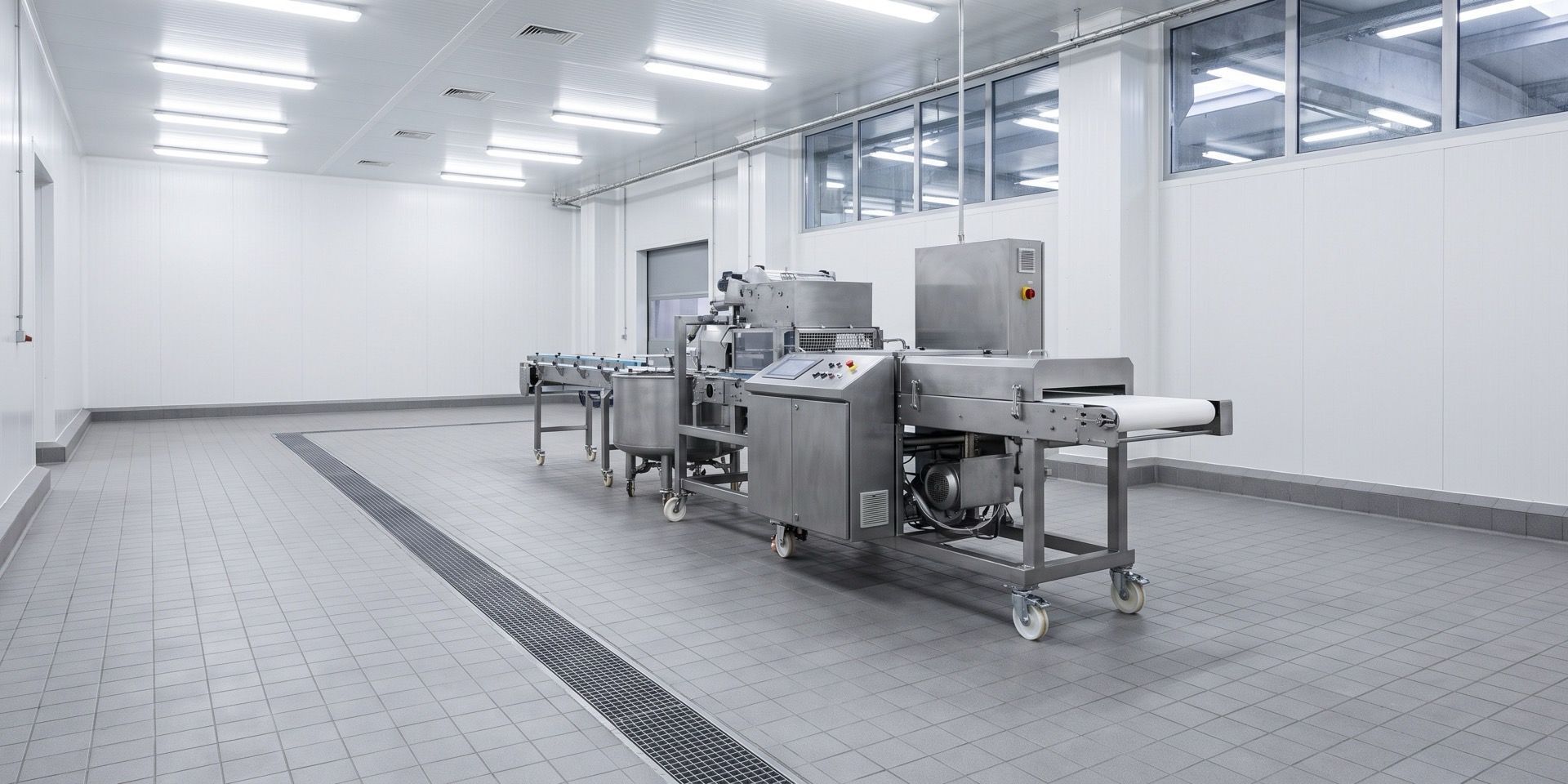 Wielen voor RVS machines