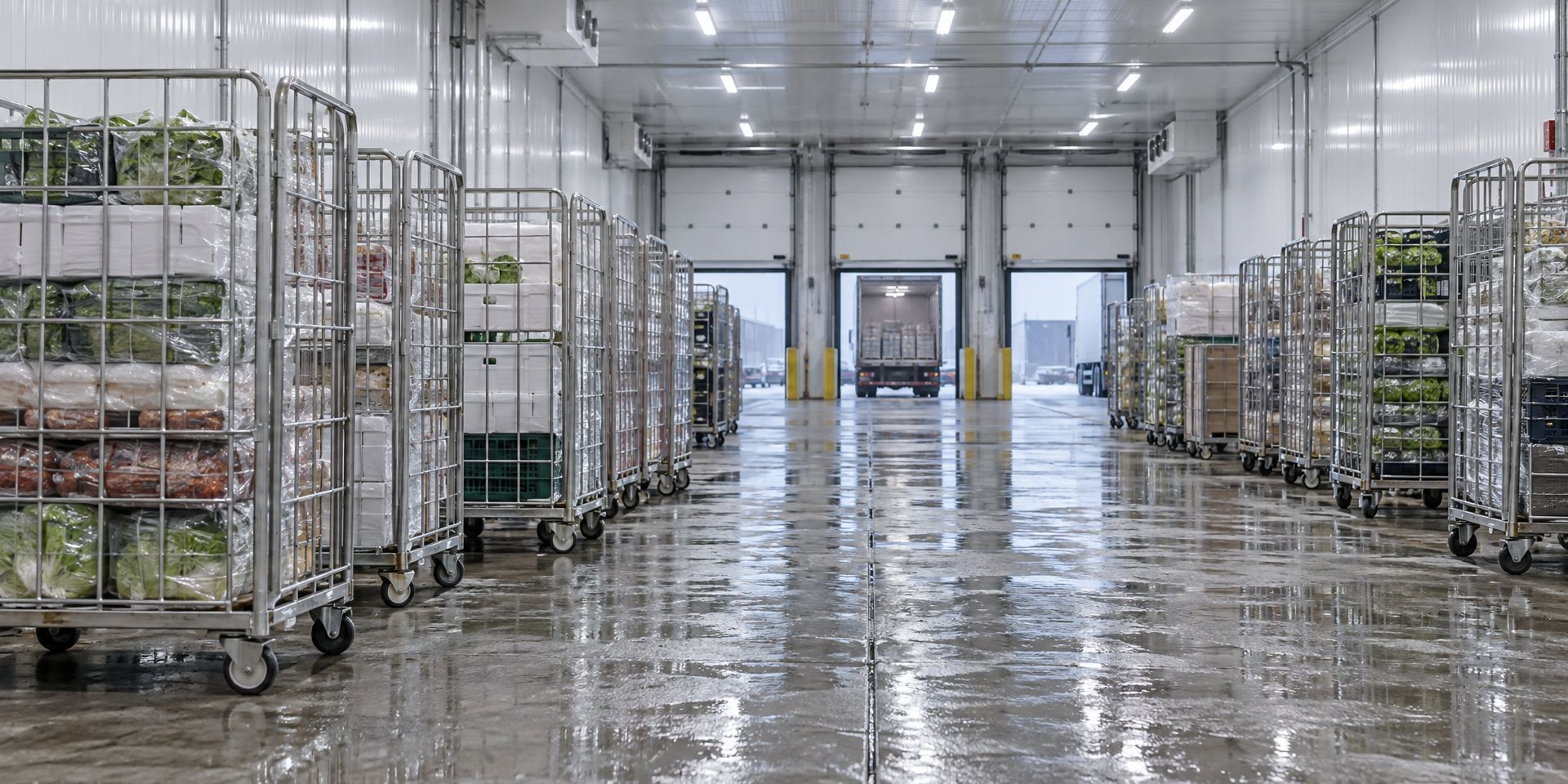 RVS-wielen voor foodlogistiek