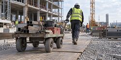 Wielen voor bouwplaatsmaterieel