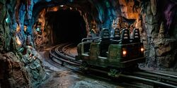 Dark ride-wielen