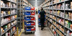 Wielen voor orderpicking- en fulfilment-trolleys