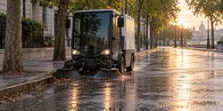 Wielen voor schrob-, veeg- en straatreinigingsmachines